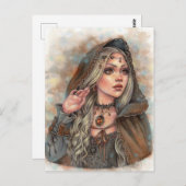 Carte postale Amber Enchantress (Devant / Derrière)