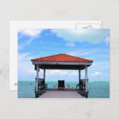 Carte Postale Ambergris Caye Secret Beach (Devant / Derrière)