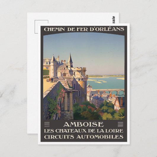 Carte postale Amboise France (Devant / Derrière)