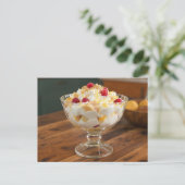 Carte Postale Ambrosia Salad Recipe Card (Debout devant)