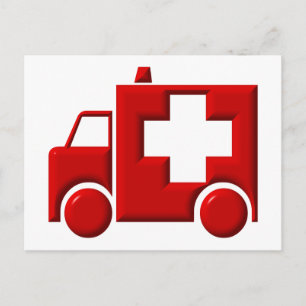 Carte Postale Ambulance / TEM