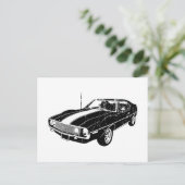 Carte Postale AMC Javelin 1971 (Debout devant)