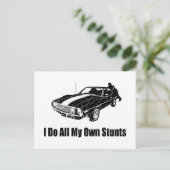 Carte Postale AMC Javelin 1971 (Debout devant)