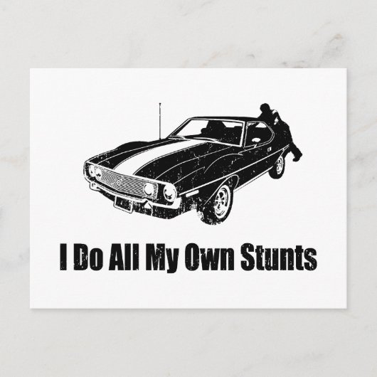 Carte Postale AMC Javelin 1971 (Devant)