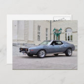 Carte Postale AMC Javelin SST 1974 (Devant / Derrière)