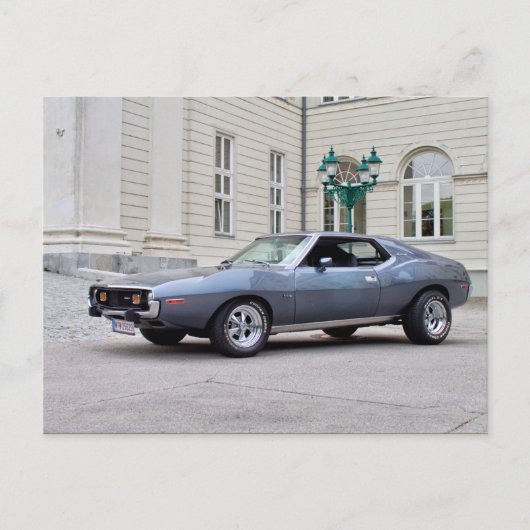 Carte Postale AMC Javelin SST 1974 (Devant)