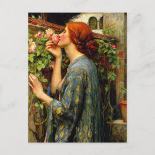 Carte Postale Âme de la rose John William Waterhouse