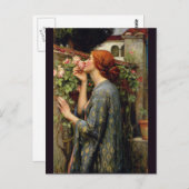 Carte Postale Âme du Rose par John William Waterhouse (Devant / Derrière)