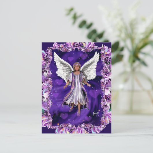 Carte Postale Ame violette (Debout devant)