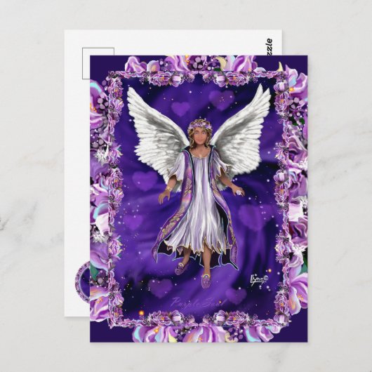 Carte Postale Ame violette (Devant / Derrière)