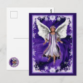 Carte postale Âme Violette (Devant / Derrière)