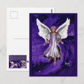 Carte postale Âme Violette (Devant / Derrière)