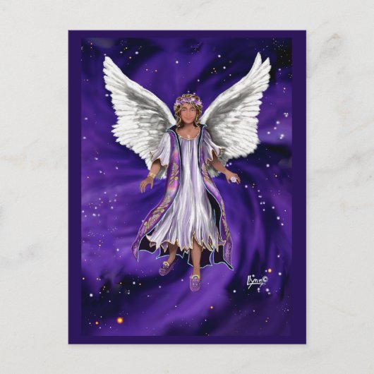 Carte postale Âme Violette (Devant)