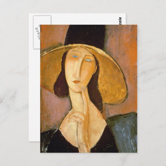 Carte Postale Amedeo Modigliani (Devant / Derrière)