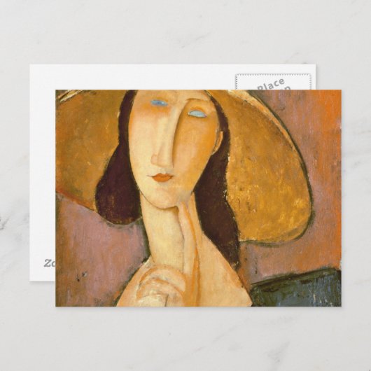 Carte Postale Amedeo Modigliani (Devant / Derrière)