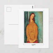Carte Postale Amedeo Modigliani #11 - Art (Devant / Derrière)