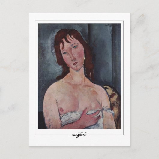 Carte Postale Amedeo Modigliani #123 - Beaux-Arts (Devant)