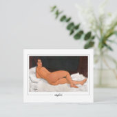 Carte Postale Amedeo Modigliani #133 - Beaux-arts (Debout devant)
