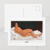 Carte Postale Amedeo Modigliani #133 - Beaux-arts (Devant / Derrière)