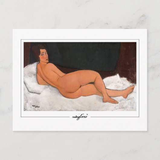 Carte Postale Amedeo Modigliani #133 - Beaux-arts (Devant)