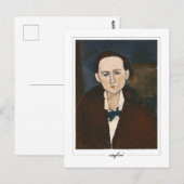 Carte Postale Amedeo Modigliani #142 - Beaux-Arts (Devant / Derrière)