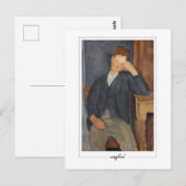 Carte Postale Amedeo Modigliani #14 - Beaux-Arts (Devant / Derrière)