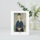 Carte Postale Amedeo Modigliani #15 - Beaux-Arts (Debout devant)