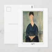 Carte Postale Amedeo Modigliani #15 - Beaux-Arts (Devant / Derrière)