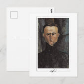 Carte Postale Amedeo Modigliani #167 - Beaux-arts (Devant / Derrière)