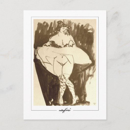 Carte Postale Amedeo Modigliani #168 - Beaux-arts (Devant)