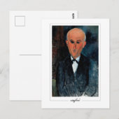 Carte Postale Amedeo Modigliani #16 - Beaux-Arts (Devant / Derrière)