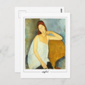 Carte Postale Amedeo Modigliani #17 - Art (Devant / Derrière)