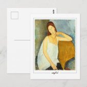 Carte Postale Amedeo Modigliani #17 - Beaux-arts (Devant / Derrière)