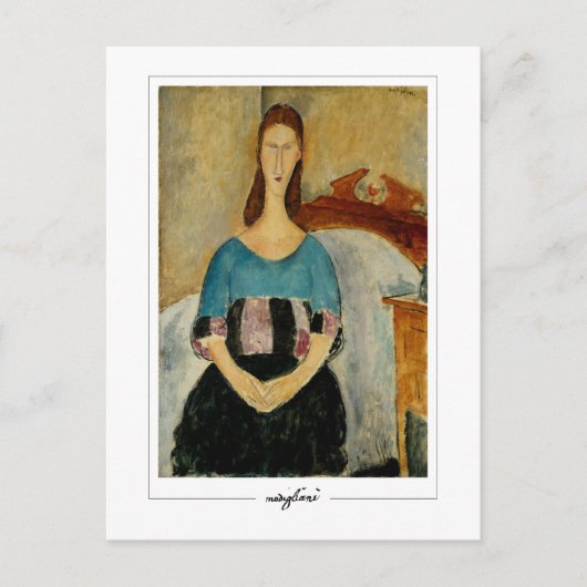 Carte Postale Amedeo Modigliani #1 - Beaux-Arts (Devant)