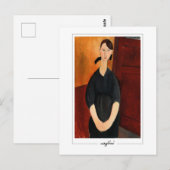 Carte Postale Amedeo Modigliani #255 - Beaux-arts (Devant / Derrière)