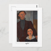 Carte Postale Amedeo Modigliani #293 - Art (Devant / Derrière)
