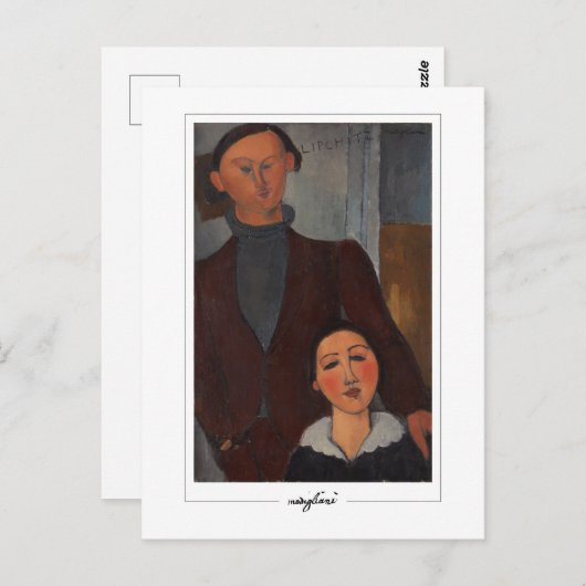Carte Postale Amedeo Modigliani #293 - Art (Devant / Derrière)