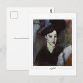 Carte Postale Amedeo Modigliani #304 - Beaux-arts (Devant / Derrière)