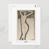 Carte Postale Amedeo Modigliani #344 - Art (Devant / Derrière)