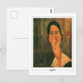 Carte Postale Amedeo Modigliani #38 - Beaux-arts (Devant / Derrière)