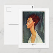 Carte Postale Amedeo Modigliani #70 - Beaux-Arts (Devant / Derrière)