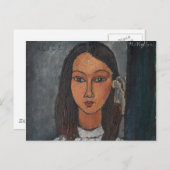 Carte Postale Amedeo Modigliani - Alice (Devant / Derrière)