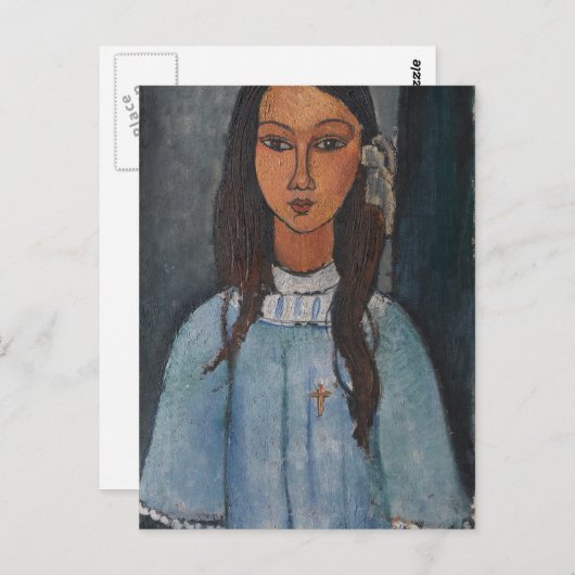 Carte Postale Amedeo Modigliani - Alice (Devant / Derrière)