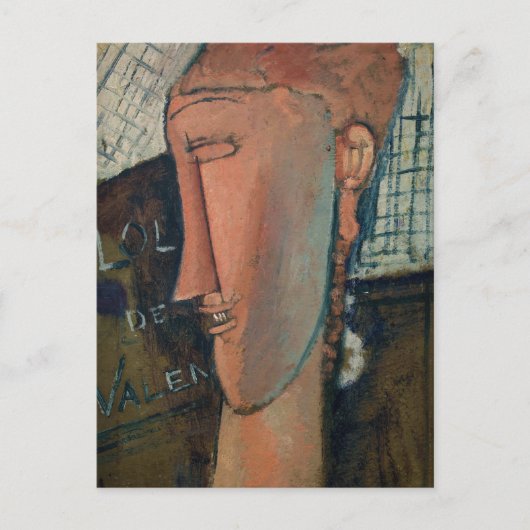 Carte Postale Amedeo Modigliani - Lola de Valence (Devant)