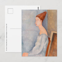 Amedeo Modigliani - Portrait Jeanne Hebuterne #3