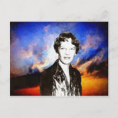 Carte Postale Amelia Earhart (Devant)