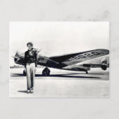 Carte Postale Amelia Earhart (Devant)
