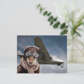Carte Postale Amelia Earhart (Debout devant)