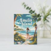 Carte Postale Amelia Island Vintage (Debout devant)