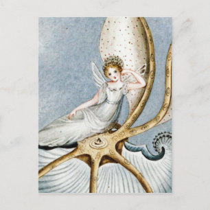 Carte Postale Amelia Jane Murray - Une Fée Reposant Sur Une Coqu